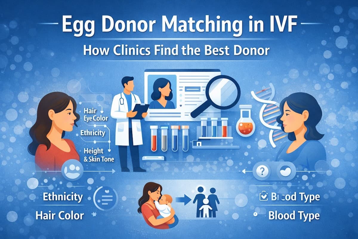 Eiceldonor Matching in IVF: Hoe klinieken vinden de beste donor voor u